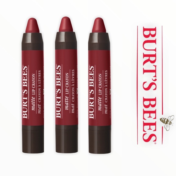 Burt's Bees Other - Burt's Bee’s Moisturizing Matte Lip Crayons (3)